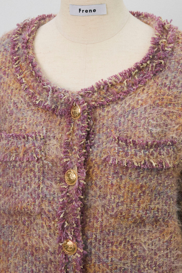 [予約]カラーミックスツイードジャケット