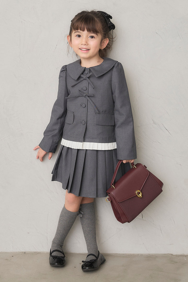 [予約]クラシカルプリーツジャケットセットアップ