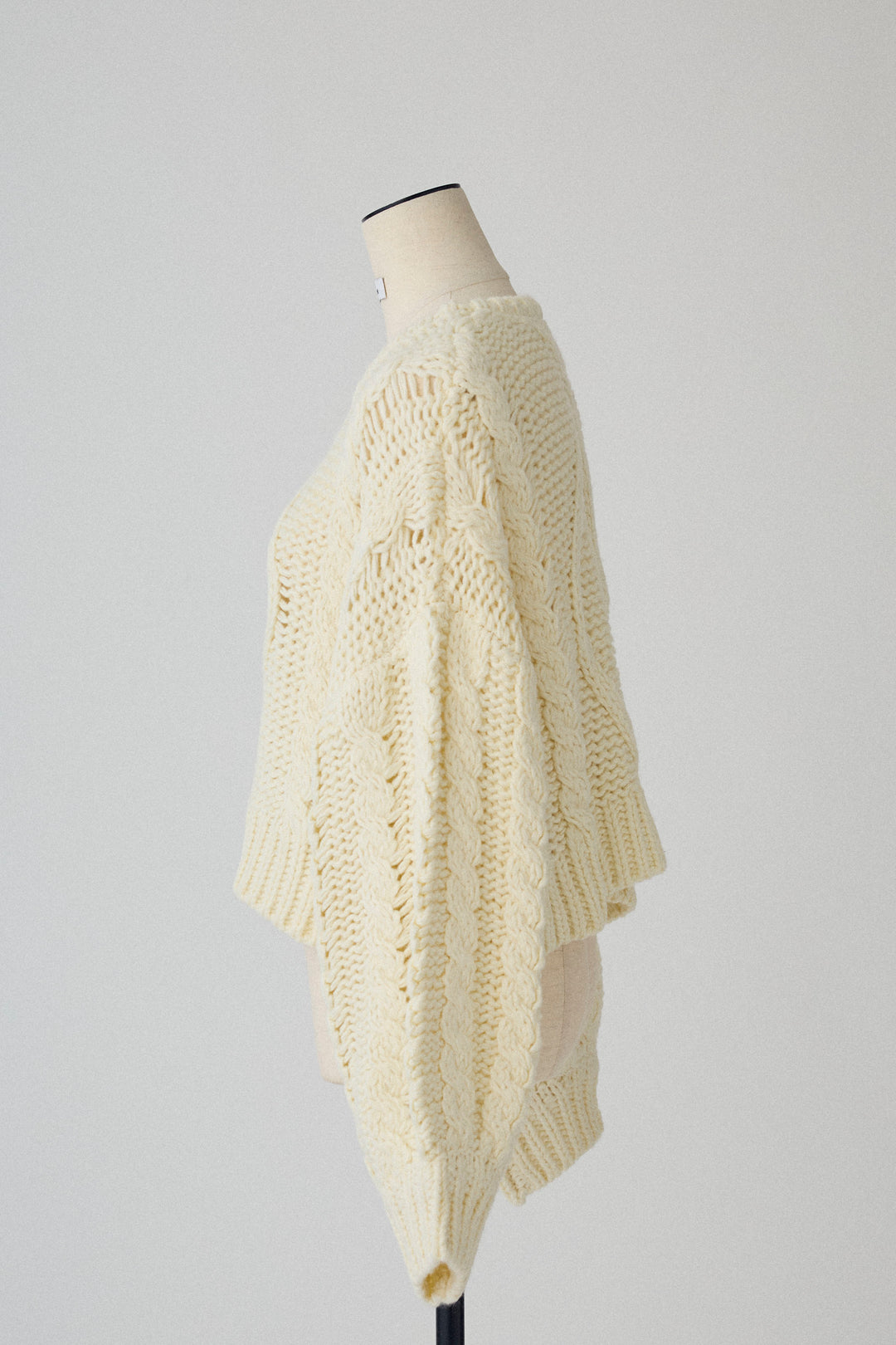 [予約]ローピングケーブルショートニット