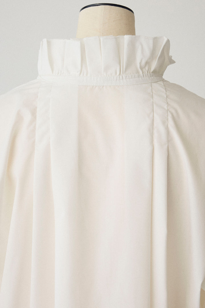 [予約]ダブルプリーツカラーブラウス