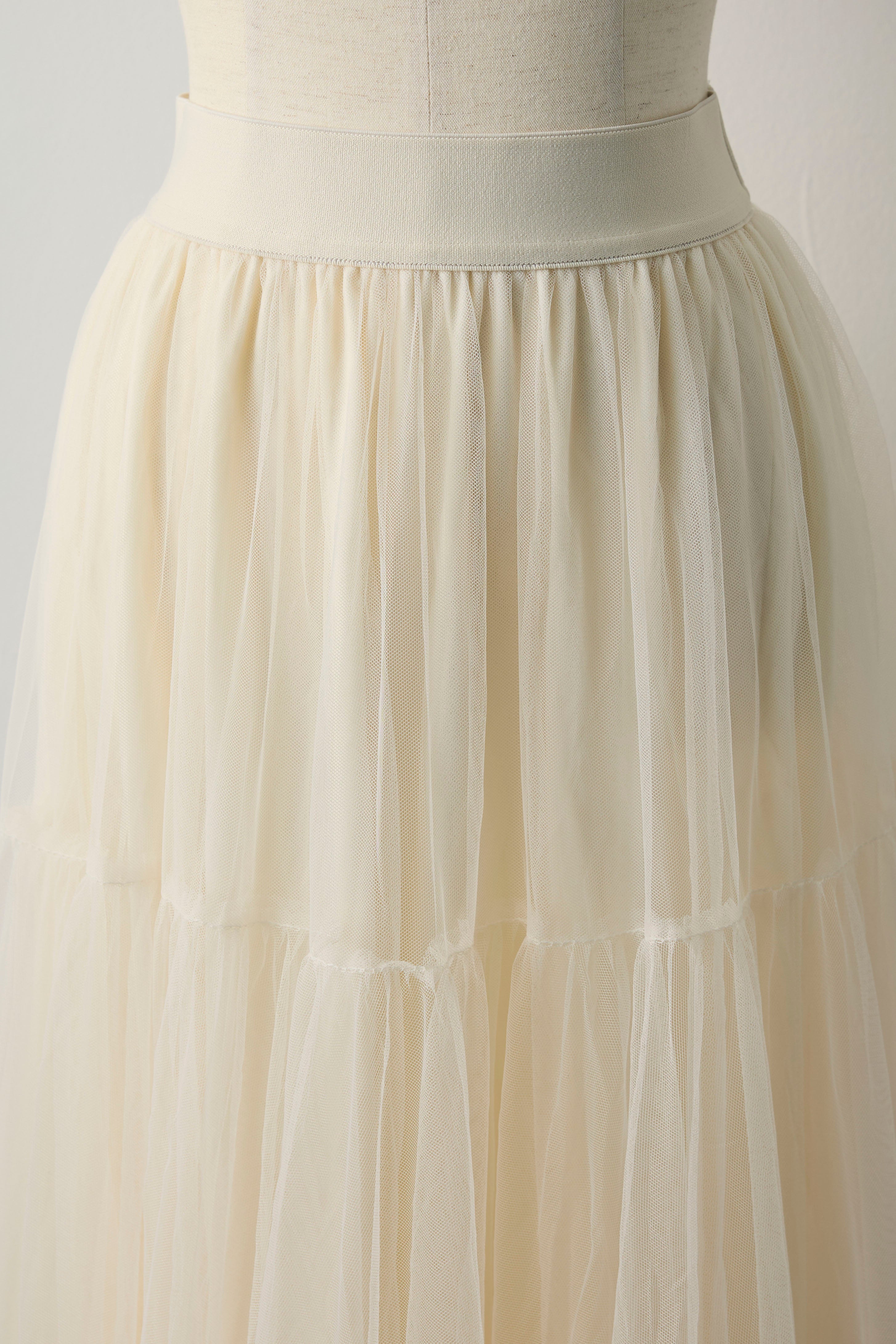 予約]スウィートチュールフリルスカート – Frene