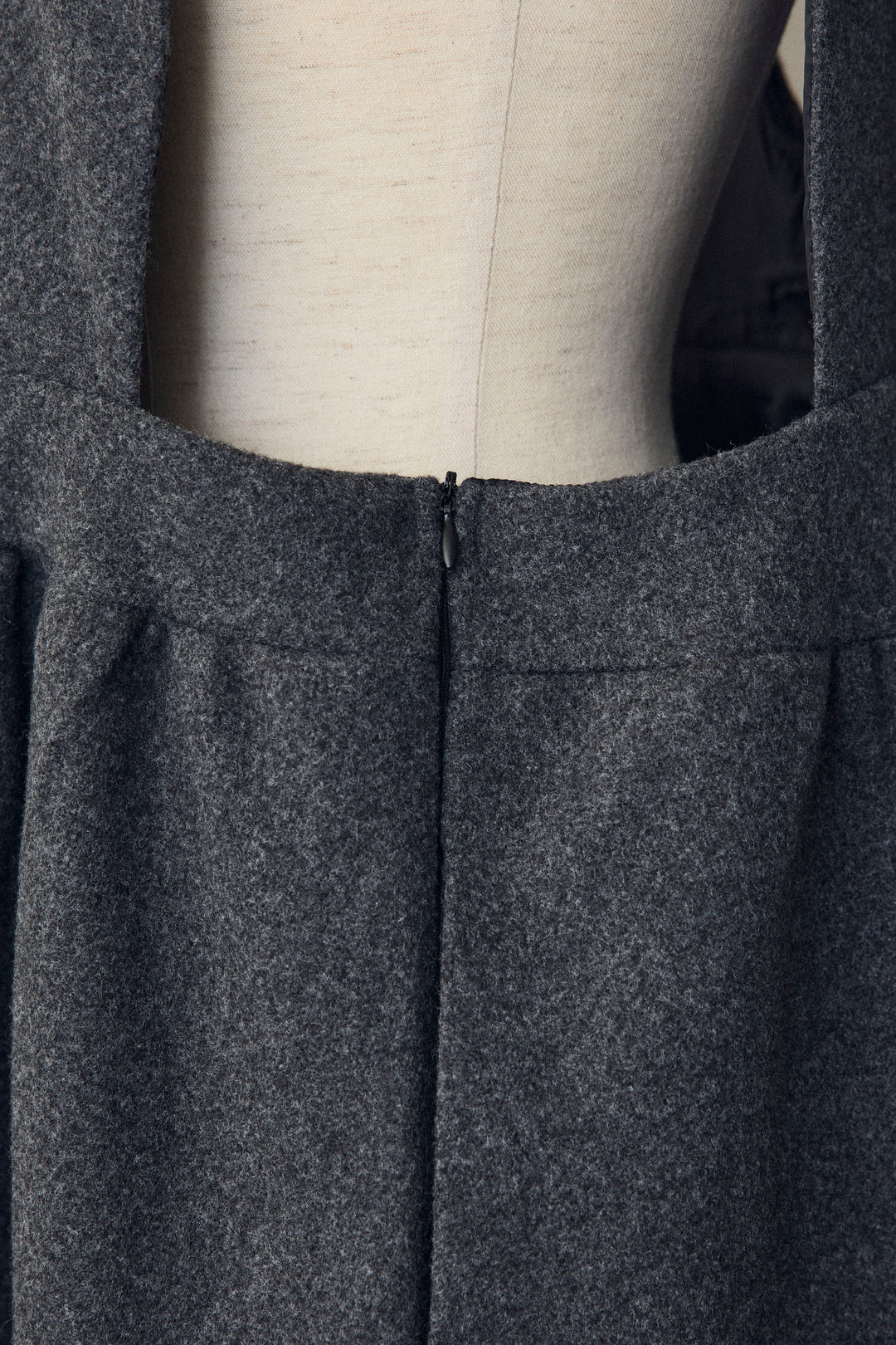 [予約]バックリボンボックスシルエットジャンスカ