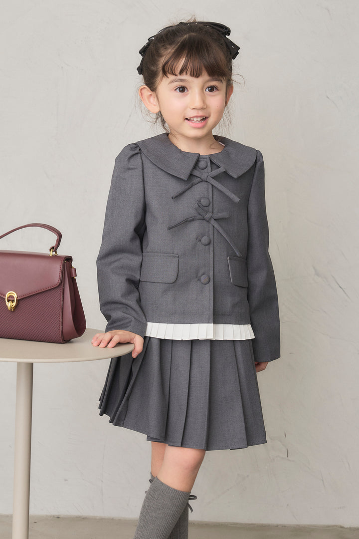 [予約]クラシカルプリーツジャケットセットアップ