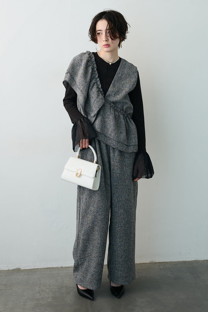 [予約]サマーツイードマルチウェイロンパース