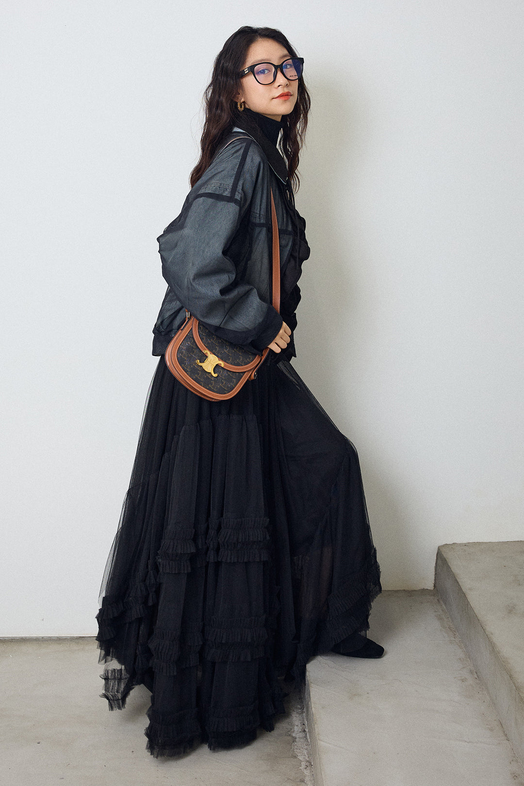 [予約]フェアリードレープチュールスカート