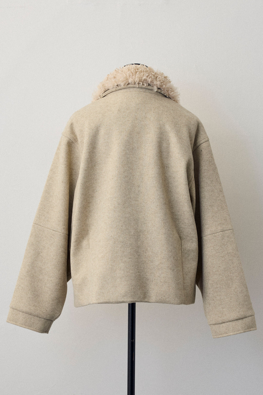 [予約]プードル襟2wayコート