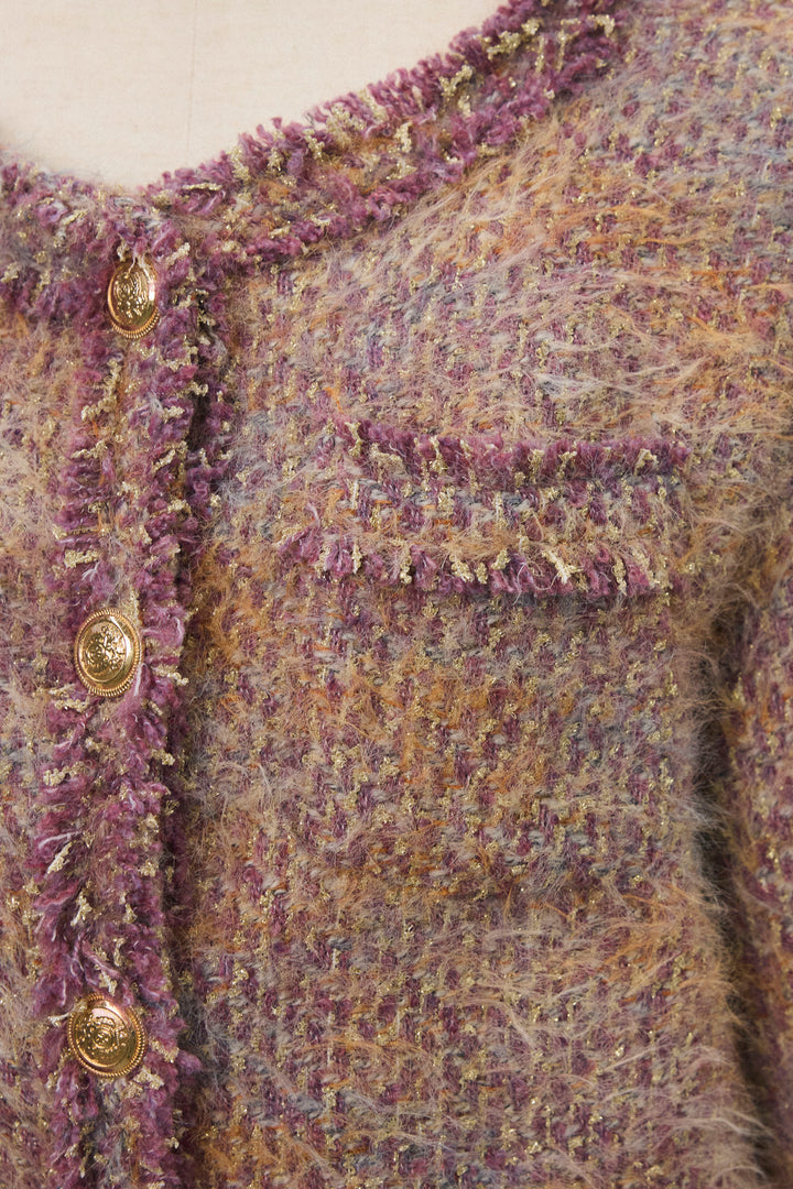 [予約]カラーミックスツイードジャケット