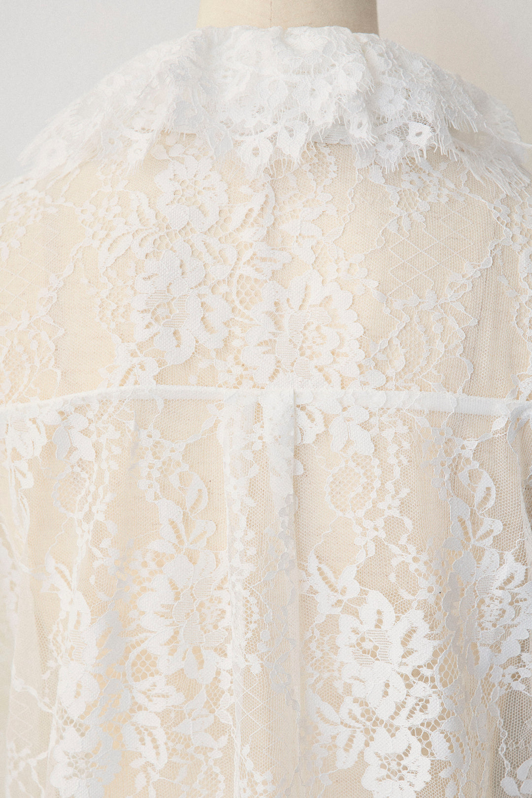 [予約]クラシカルレースボウタイブラウス