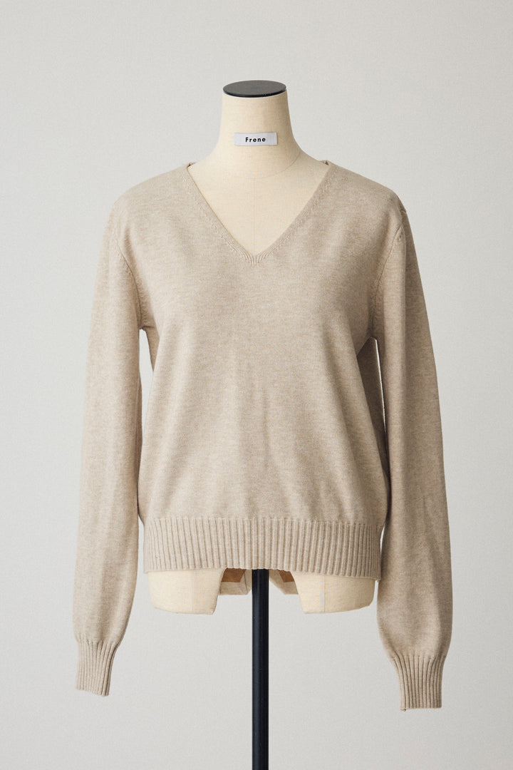 [予約]アシメケープ2wayニット