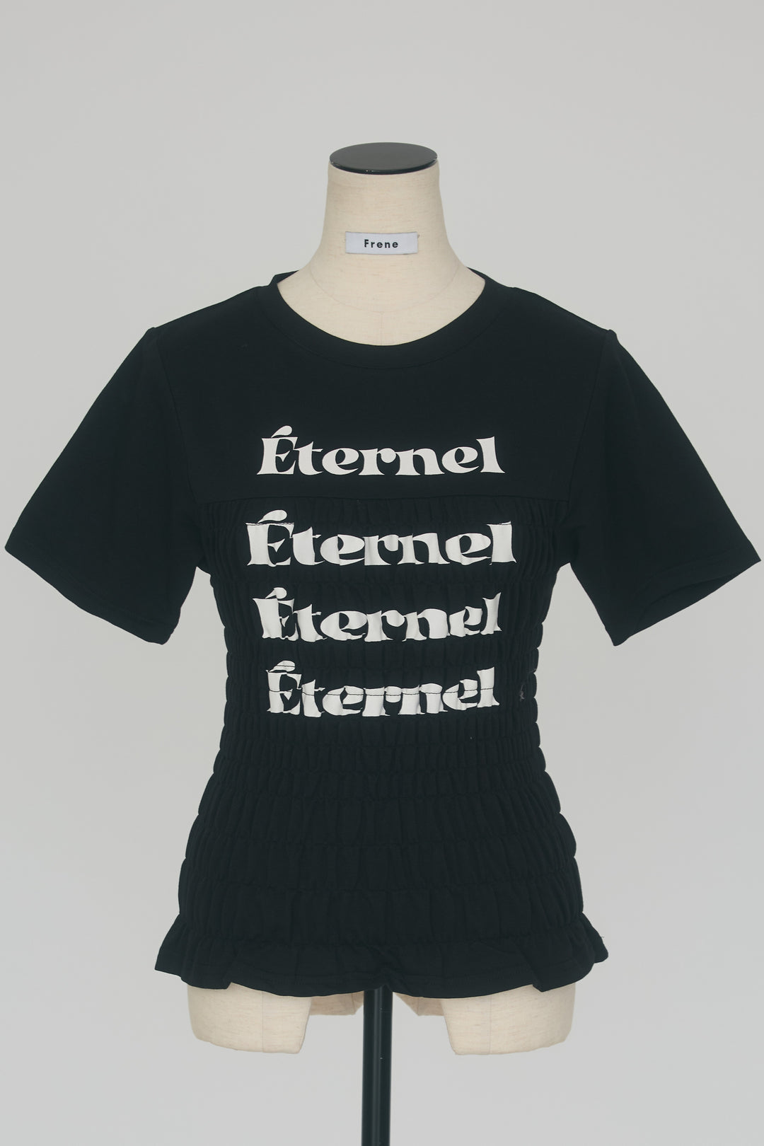 [予約]シャーリングロゴコンパクトTシャツ