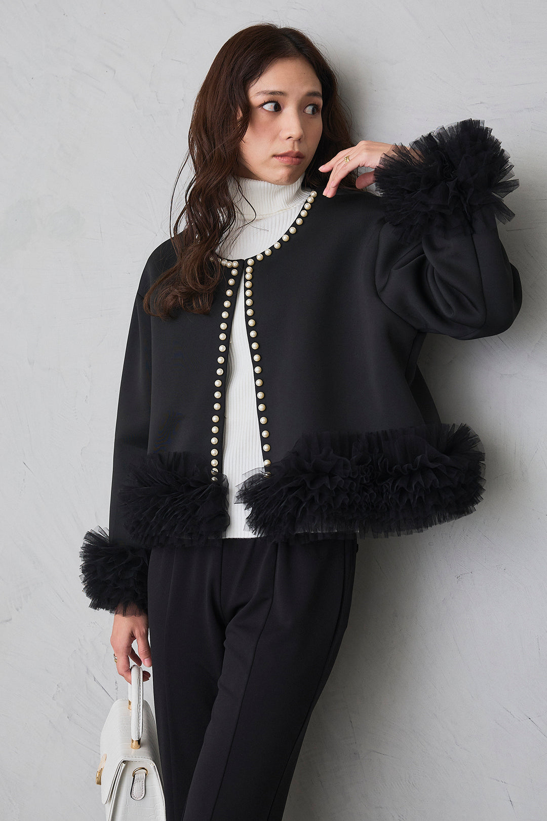 [予約]ホイップチュールパールボンディングジャケット