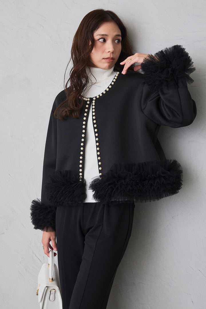 [予約]ホイップチュールパールボンディングジャケット