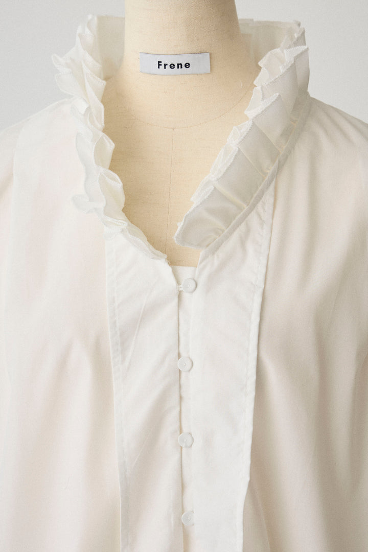 [予約]ダブルプリーツカラーブラウス