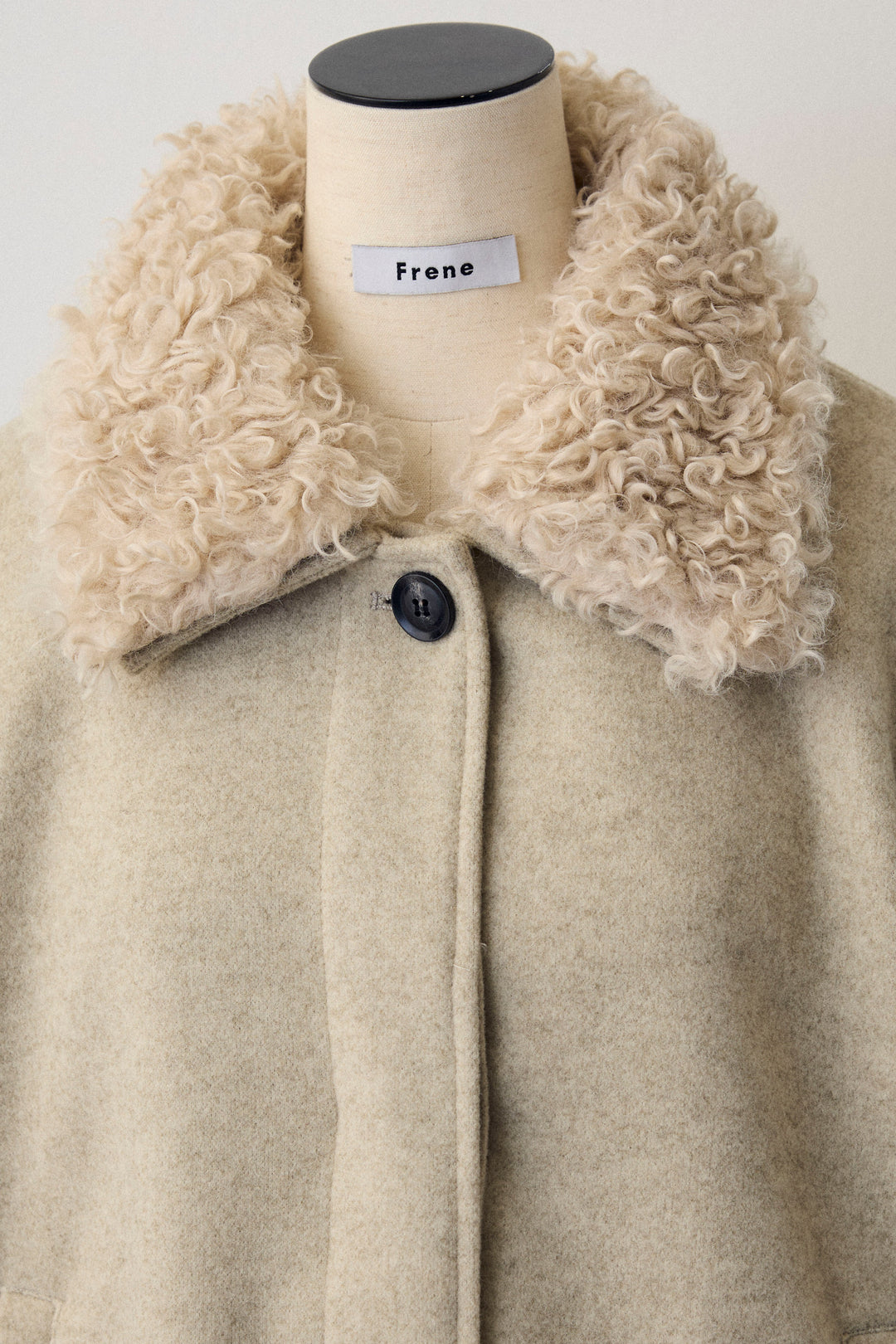 [予約]プードル襟2wayコート