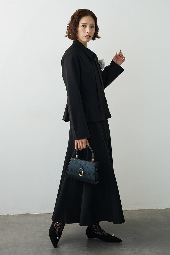 [予約]エフォートレスノーカラージャケットセットアップ