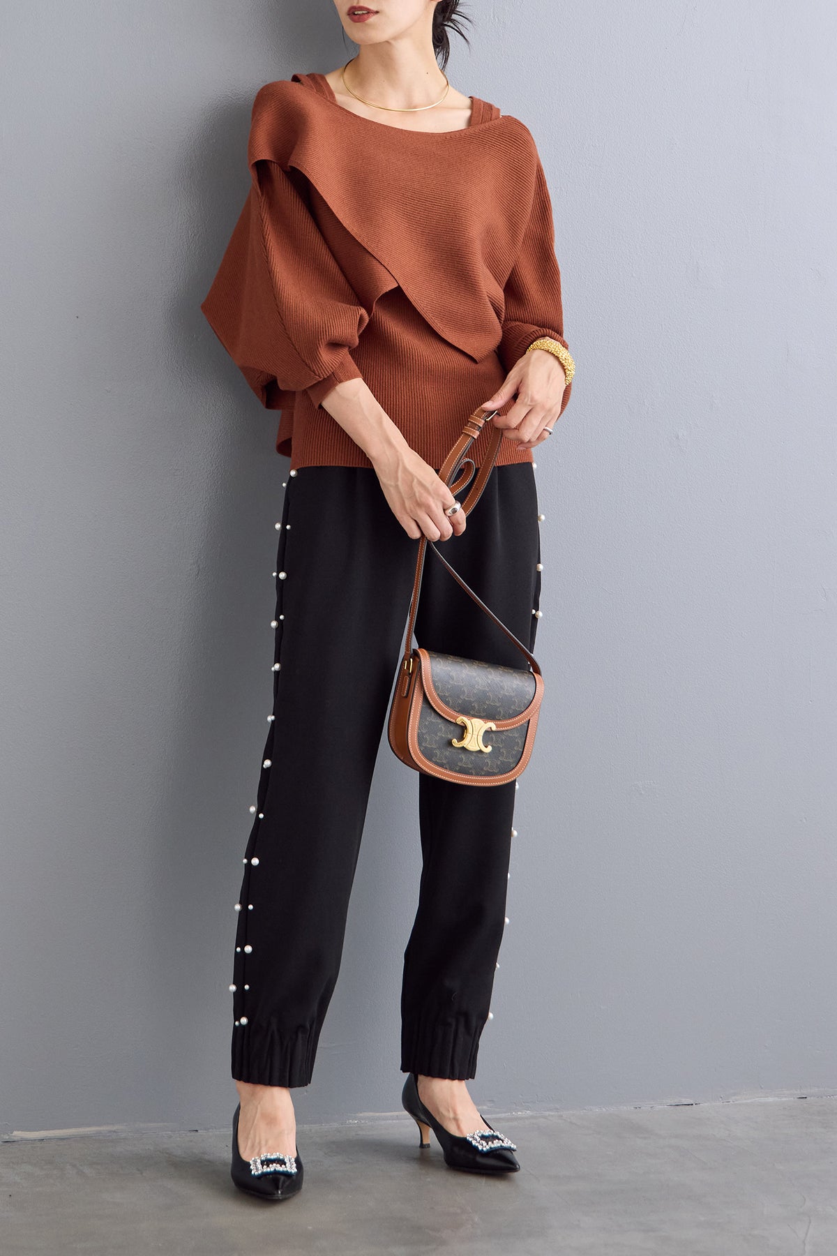 Frene アシメケープタンクニットセット 予約]アシメケープタンクニットセット – Frene