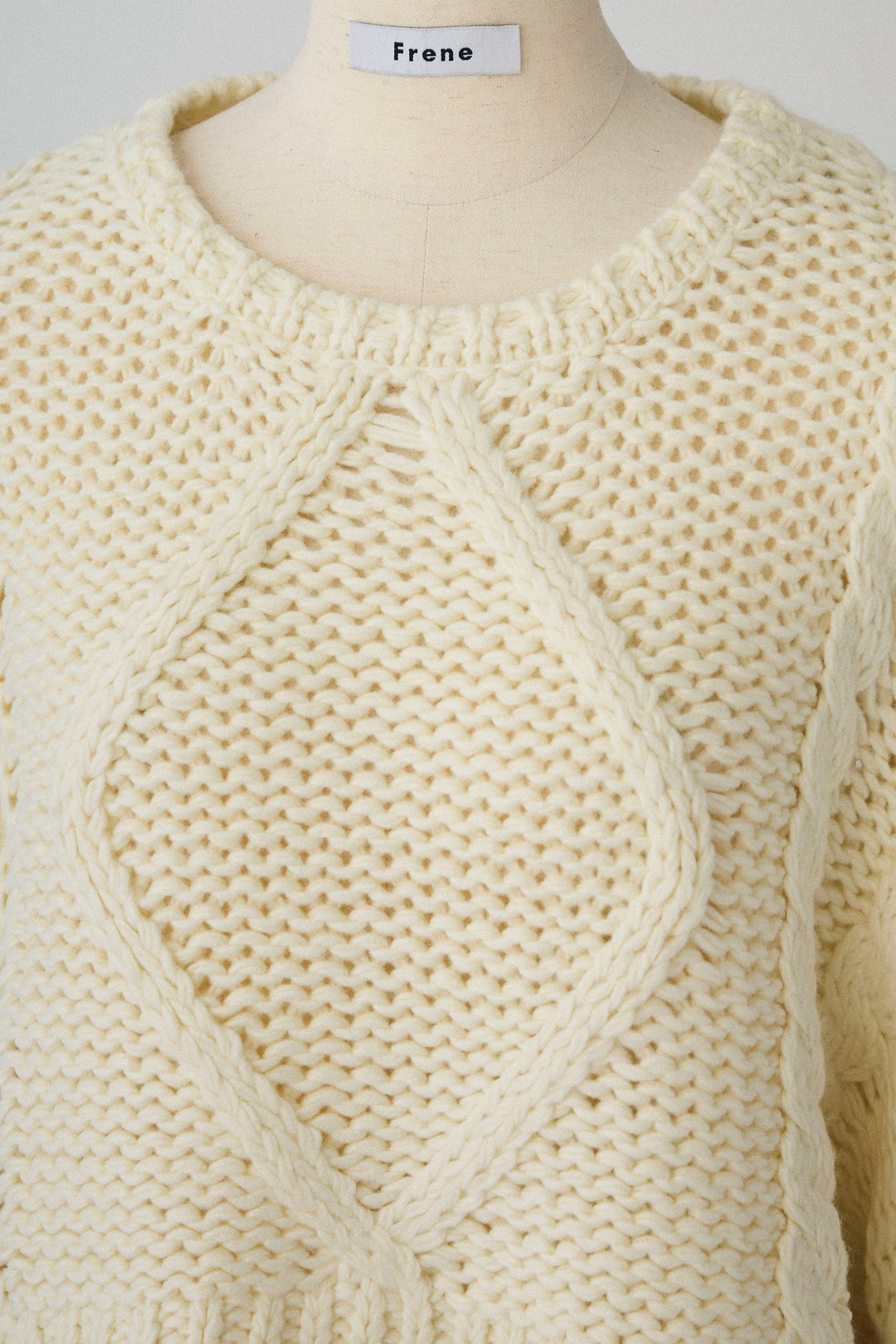 [予約]ローピングケーブルショートニット