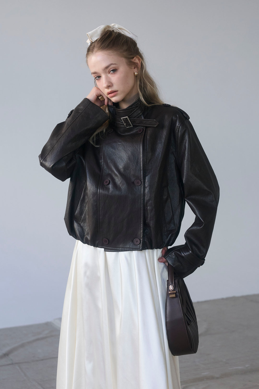 [予約]サテンシャイニーバルーンスカート