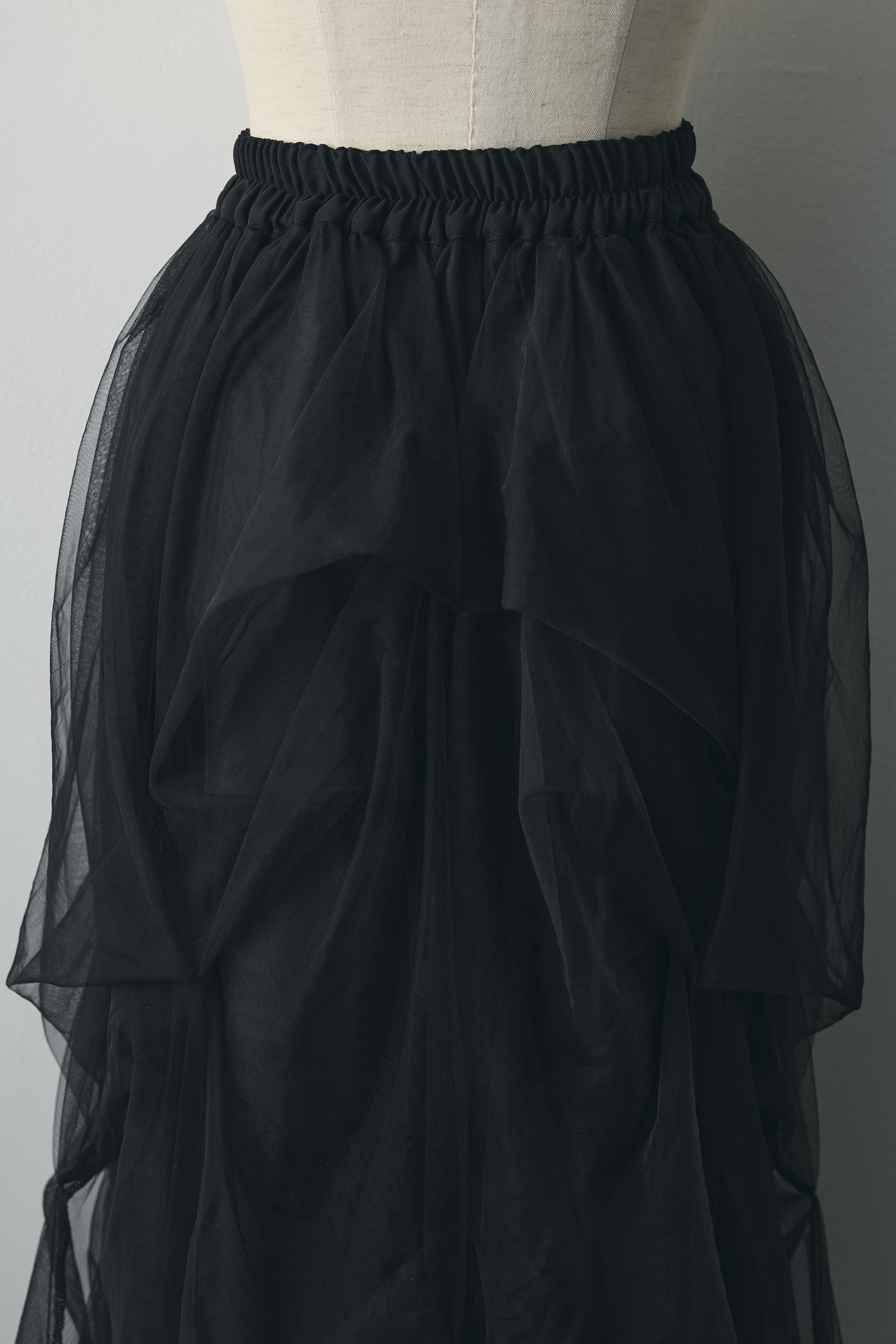 予約]マルチパターンタックチュールスカート – Frene