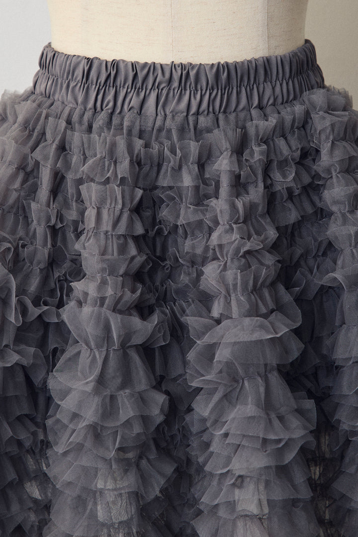 [予約]ホイップチュールミニ丈スカート