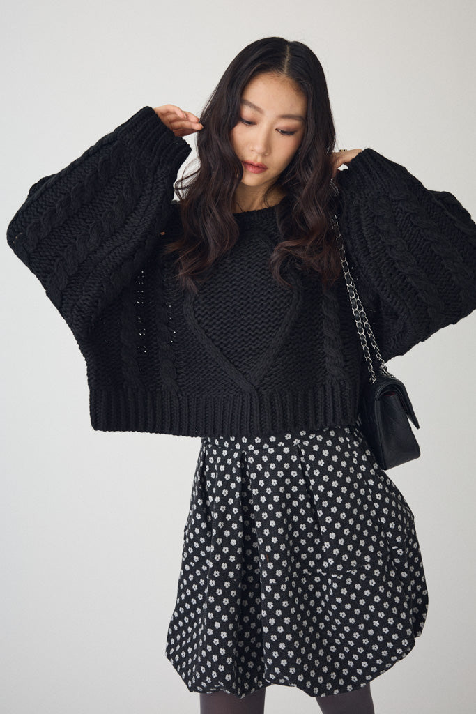 [予約]ミニフラワーバルーンショートパンツ