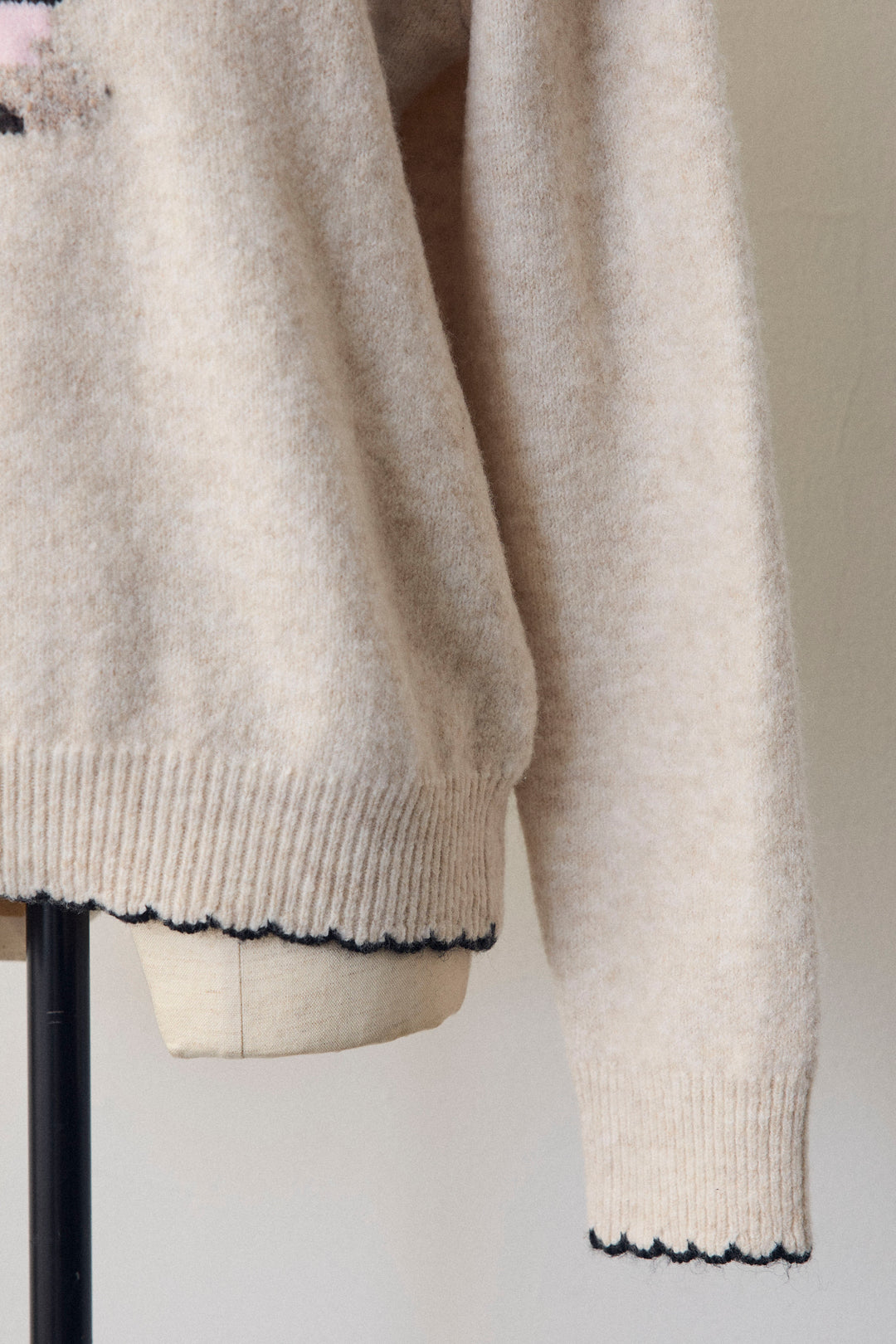 [予約]ドッグジャガードニット