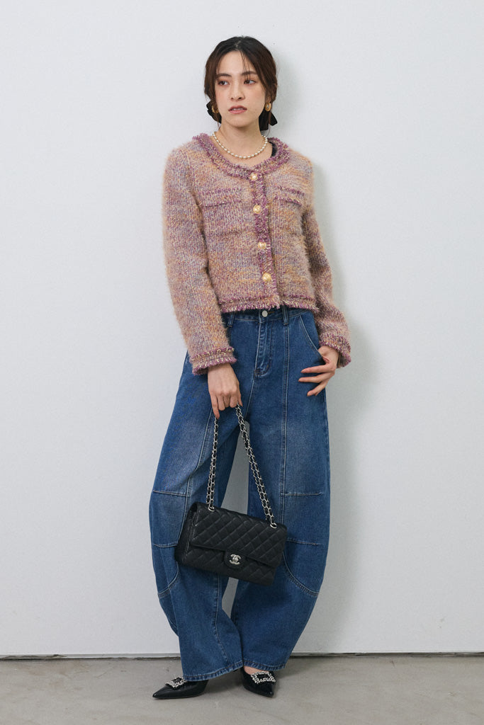 [予約]カラーミックスツイードジャケット