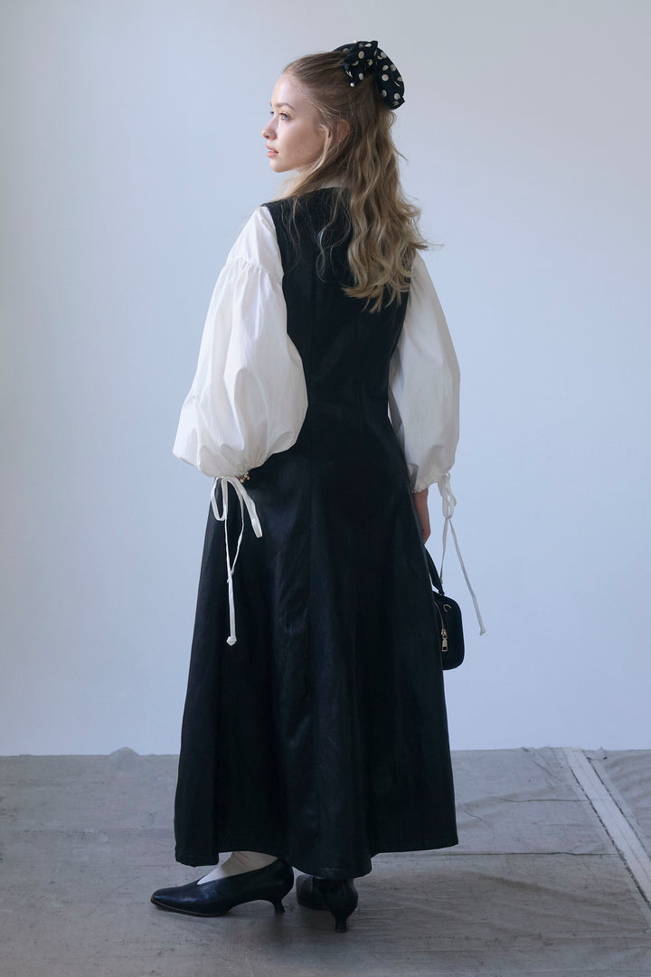 [予約]ワイドスリーブドロストクロップドシャツ