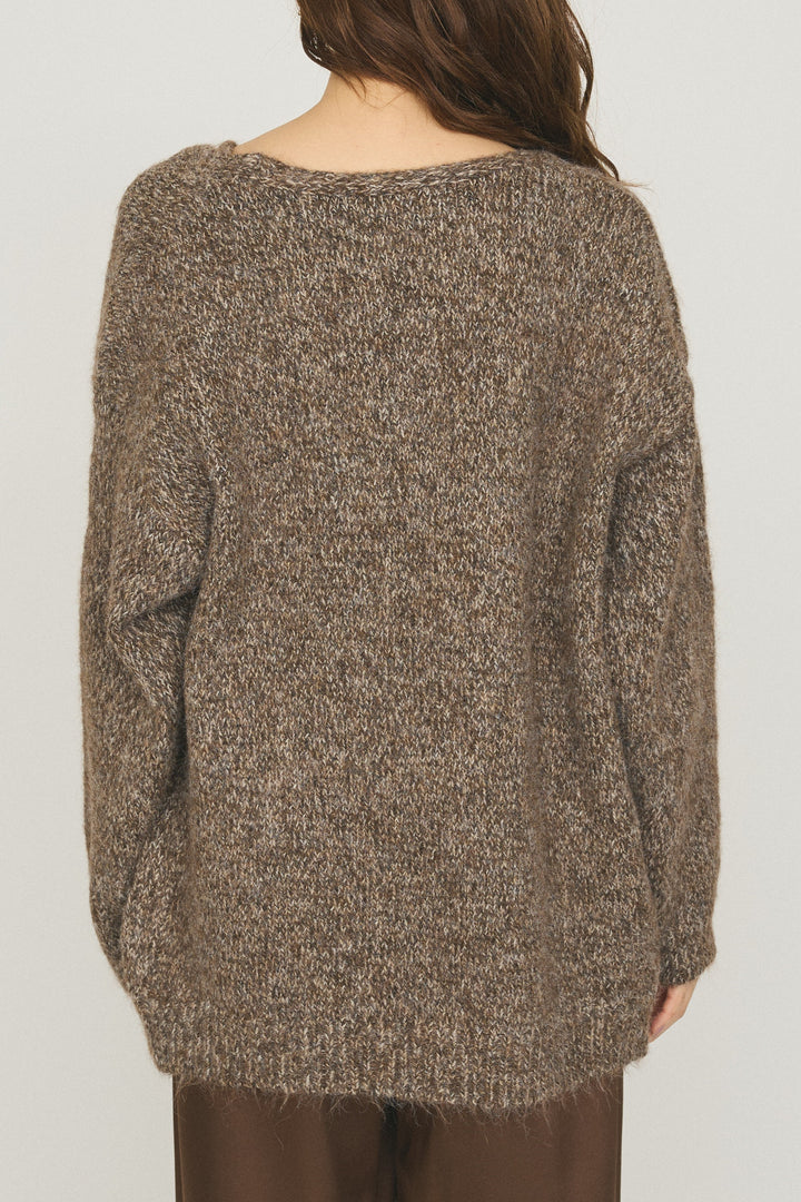 [予約]サテンリボンキャミアンサンブルニットカーデ