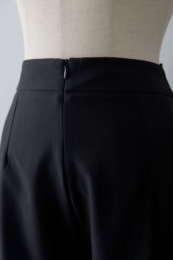 [予約]バックリボンストレートパンツ