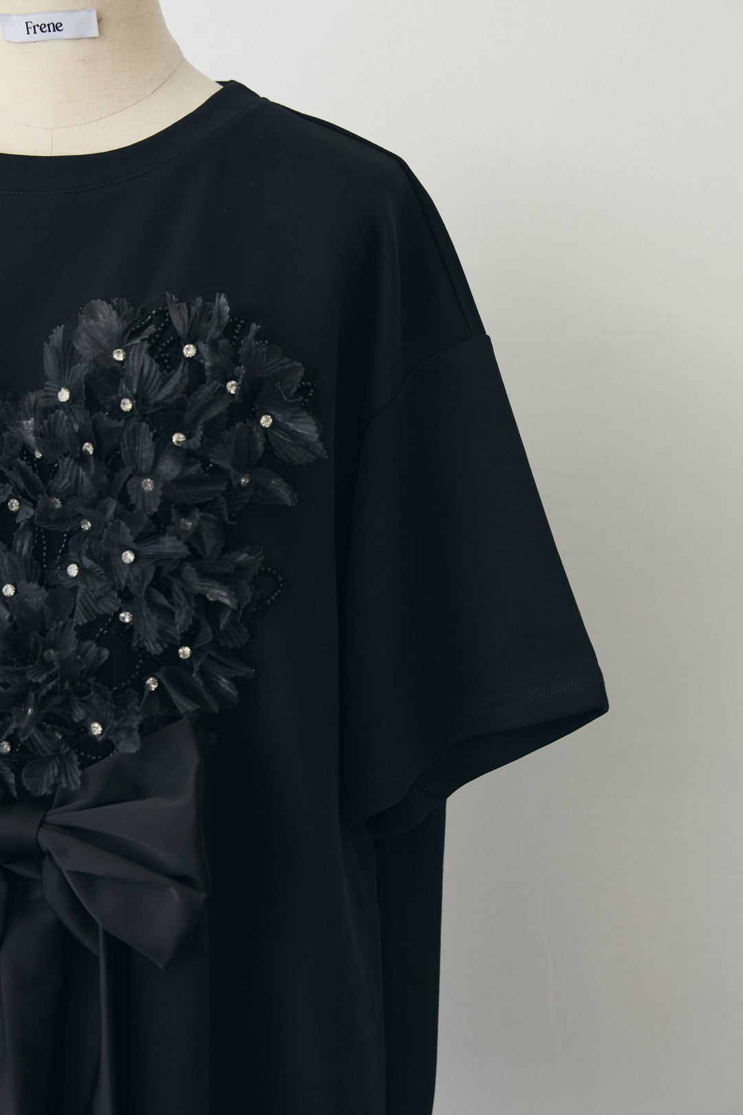 [予約]フリルハートリボンTシャツ