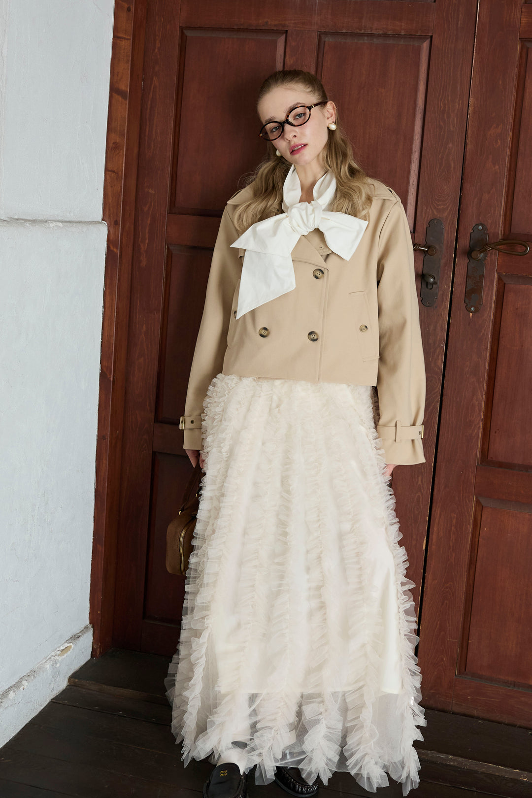 [予約]クラシカルショートトレンチ