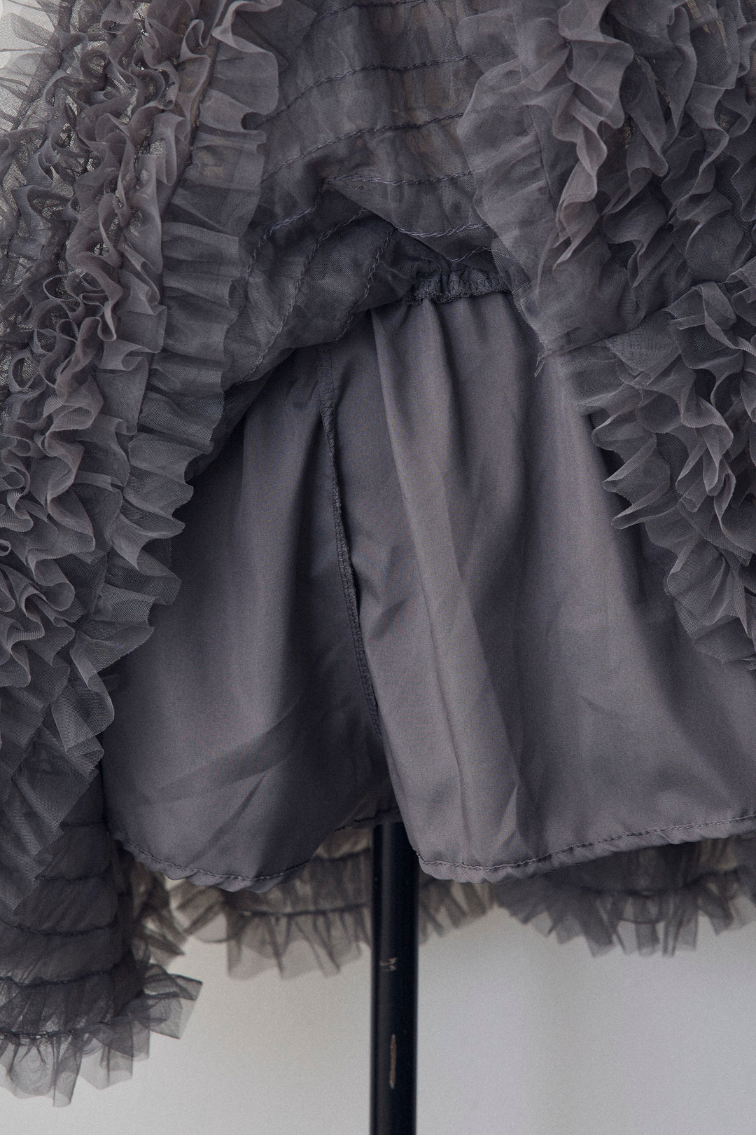 [予約]ホイップチュールミニ丈スカート