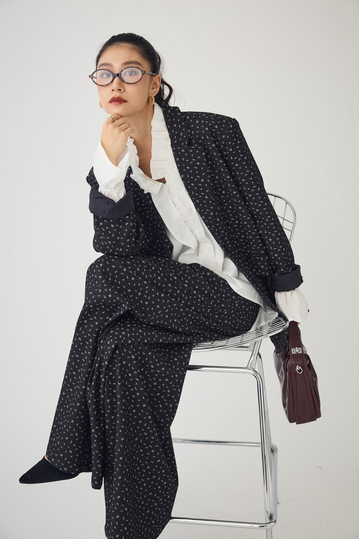 [予約]ダブルプリーツカラーブラウス