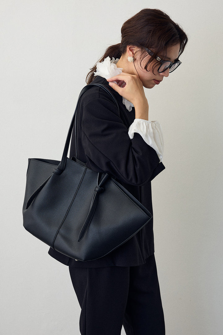 [予約/SET]フラワーフリルネックブラウス+ノーカラージョーゼットセットアップ(2set)