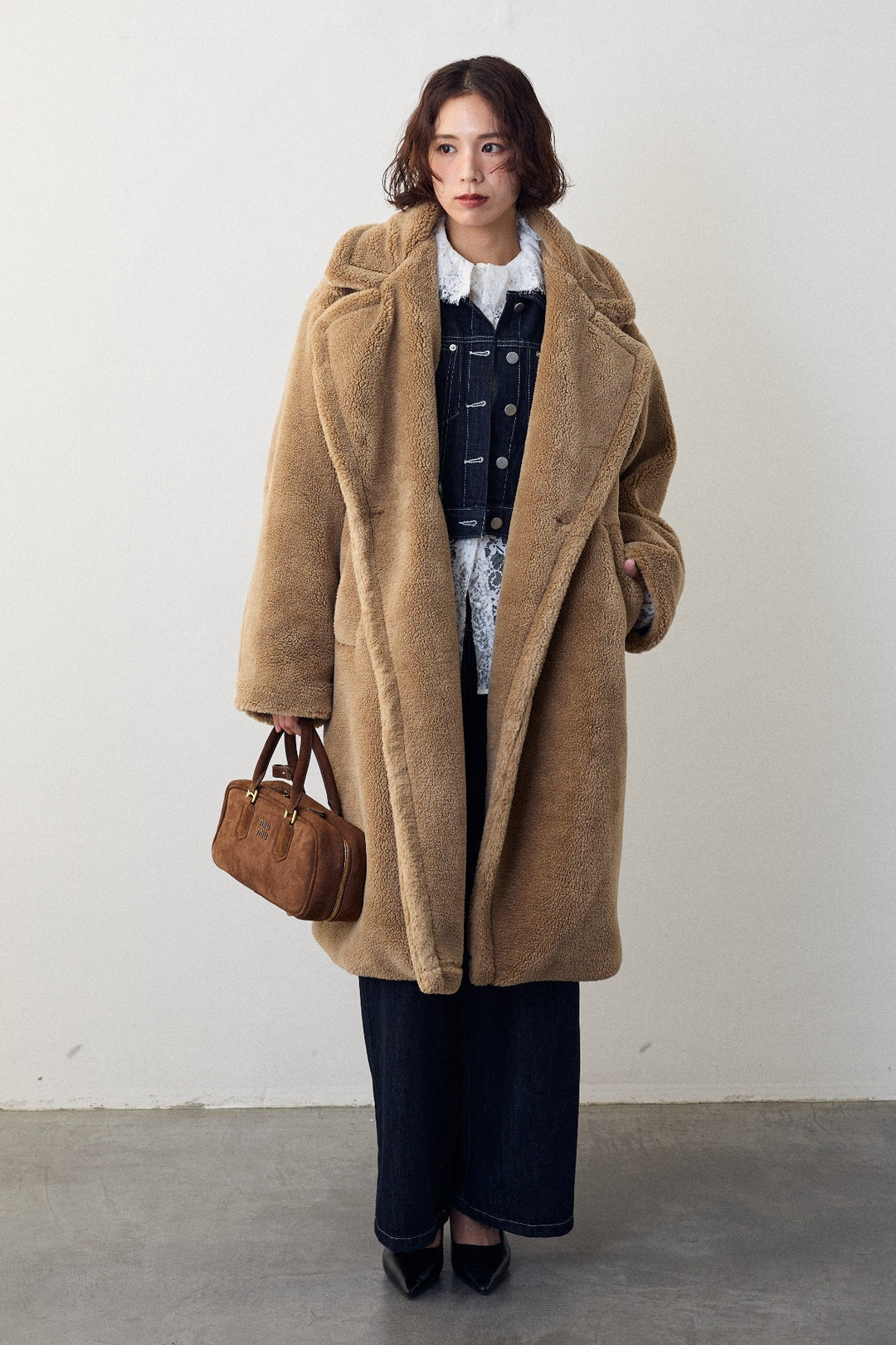 [予約]テディボアロングコート