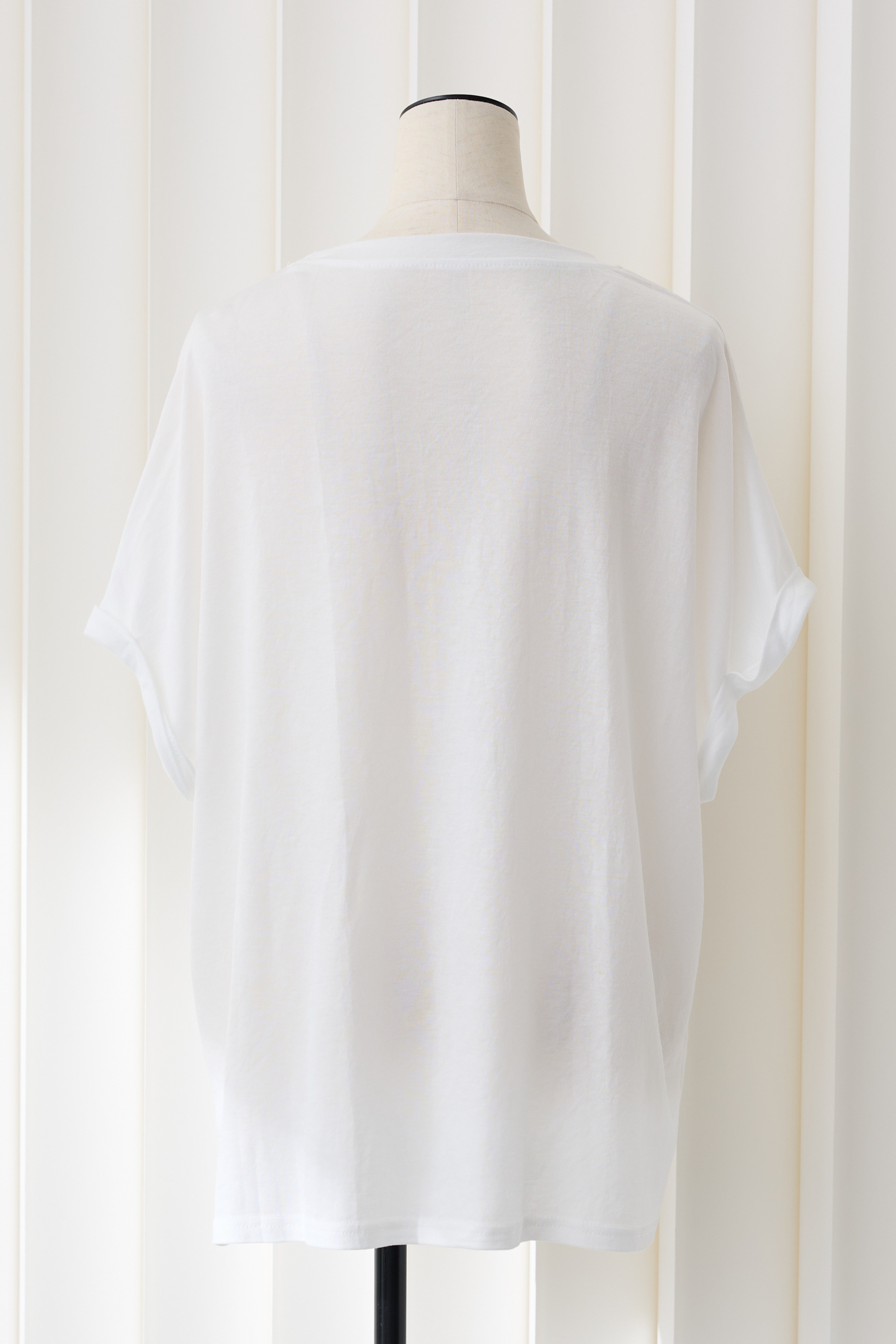 予約]レースレイヤードロゴTシャツ – Frene