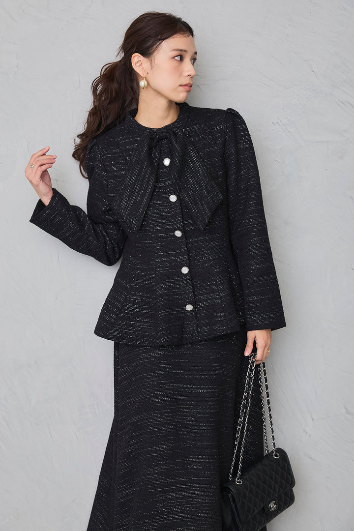 [予約]プリンセスラインツイードジャケットセットアップ