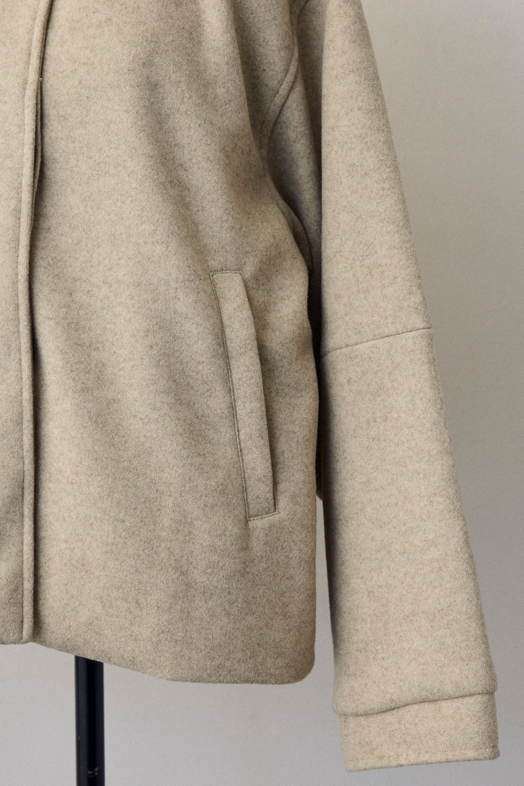 [予約]プードル襟2wayコート