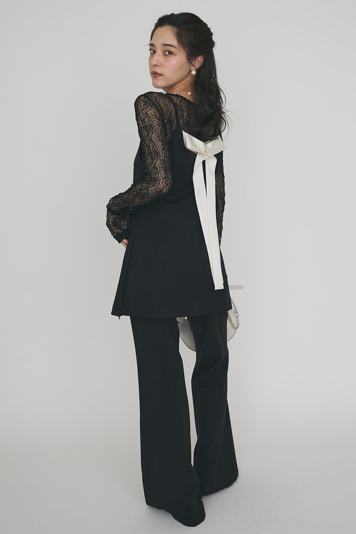 [予約]バックリボン美シルエットキャミチュニック