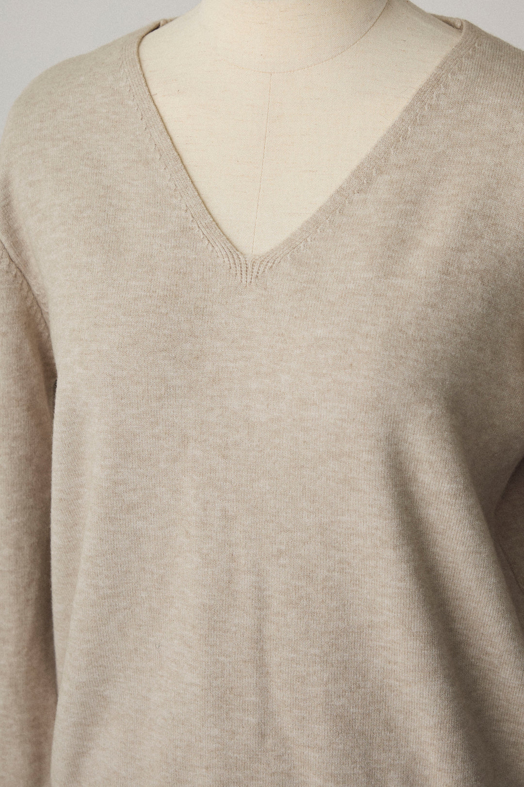 [予約]アシメケープ2wayニット