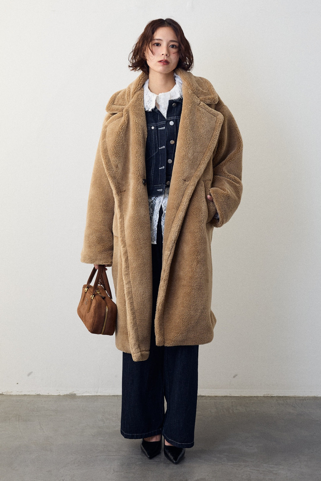 [予約]テディボアロングコート