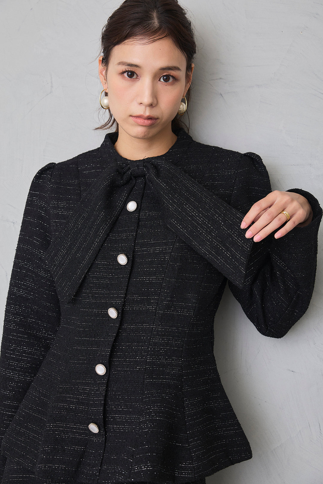 [予約]プリンセスラインツイードジャケットセットアップ
