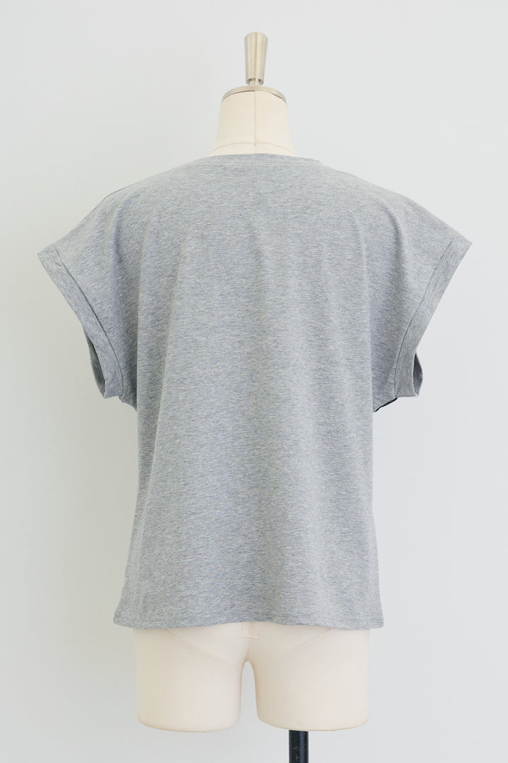 [予約]レースデザインロゴTシャツ