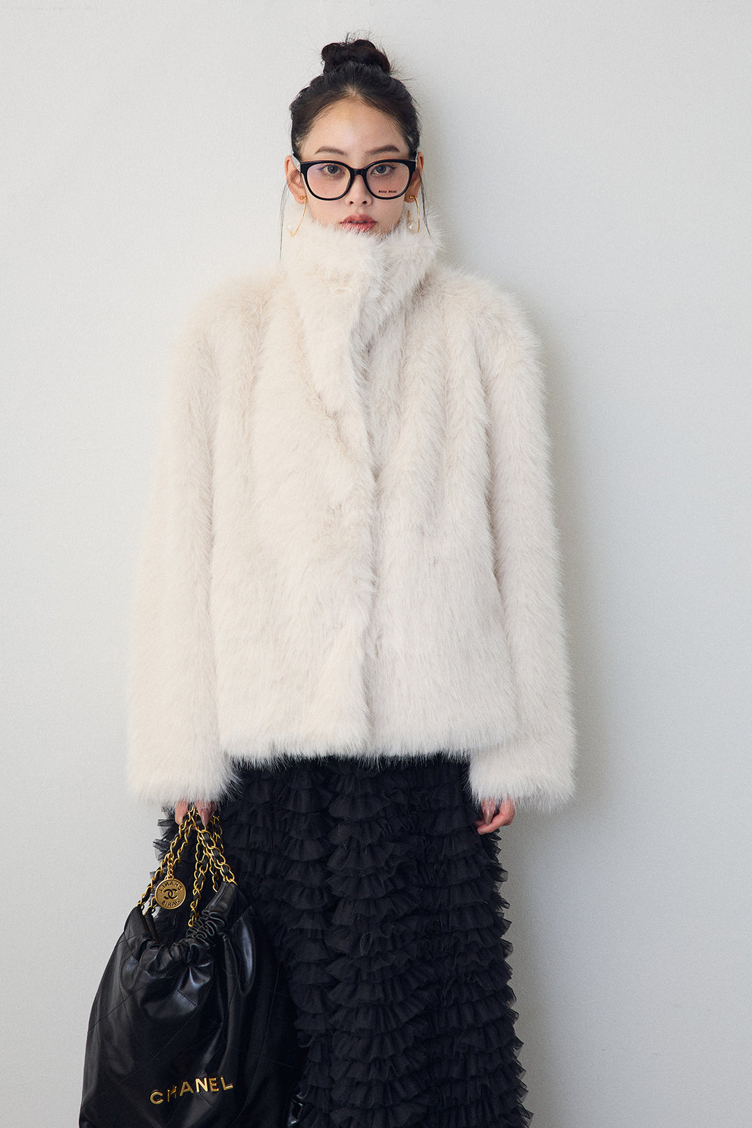 [予約]ニュアンスカラーファーコート