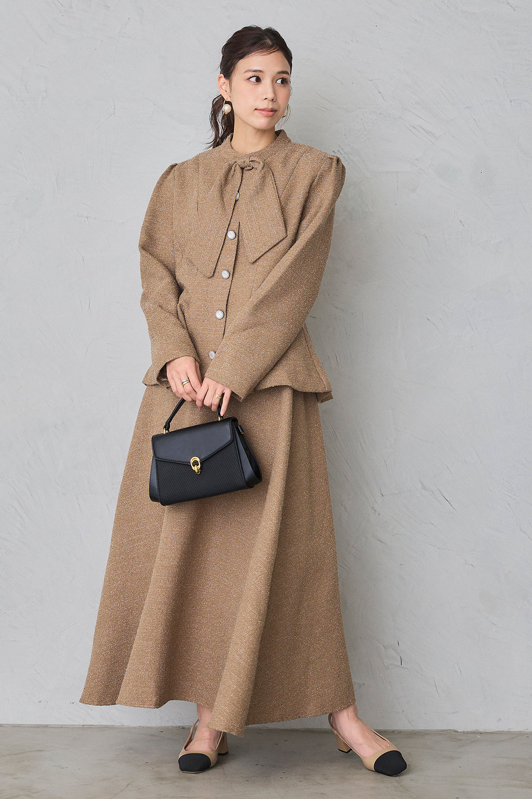 [予約]プリンセスラインツイードジャケットセットアップ