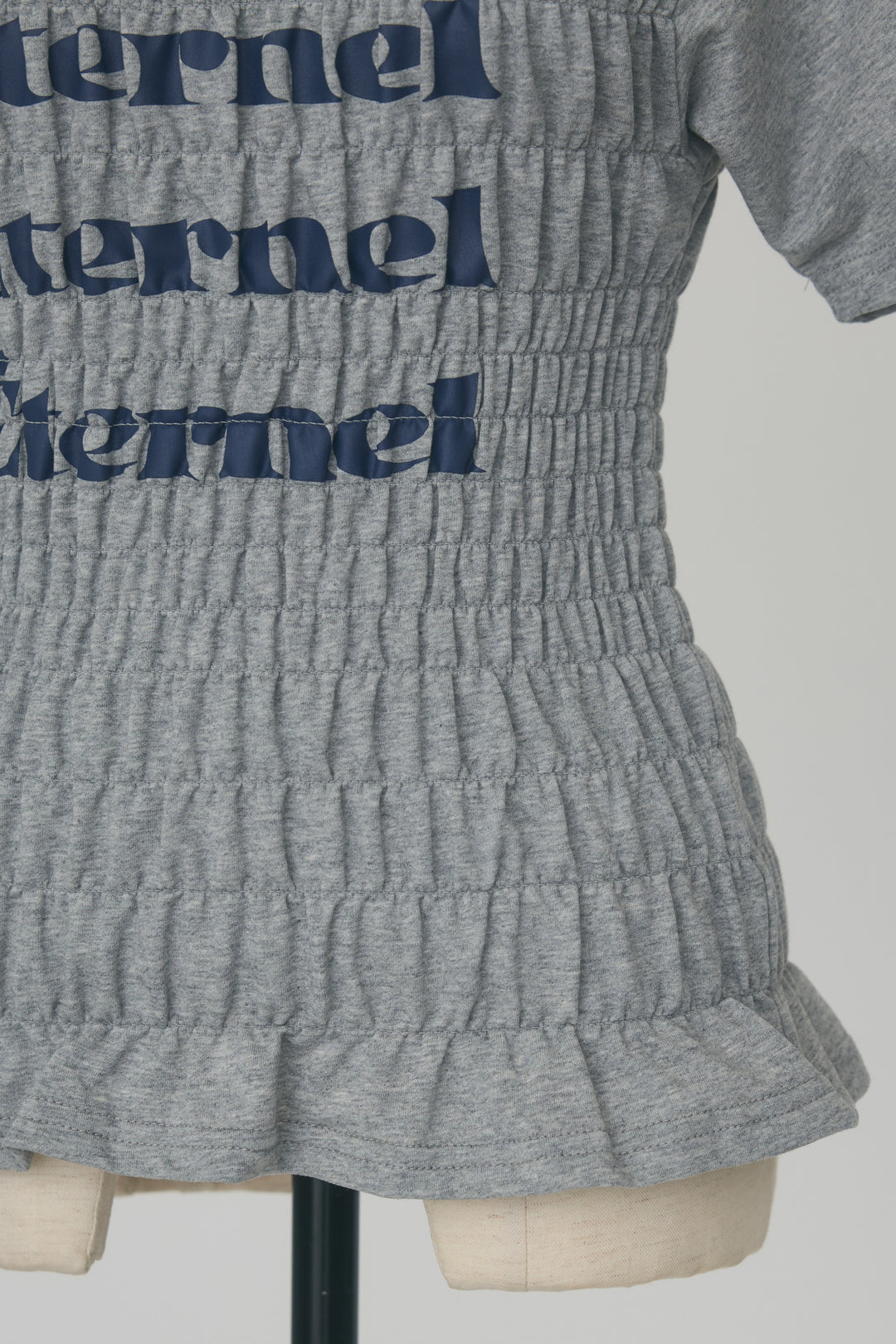 [予約]シャーリングロゴコンパクトTシャツ