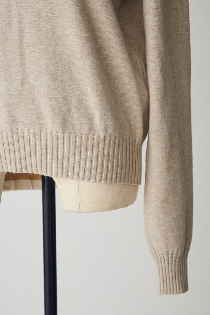 [予約]アシメケープ2wayニット