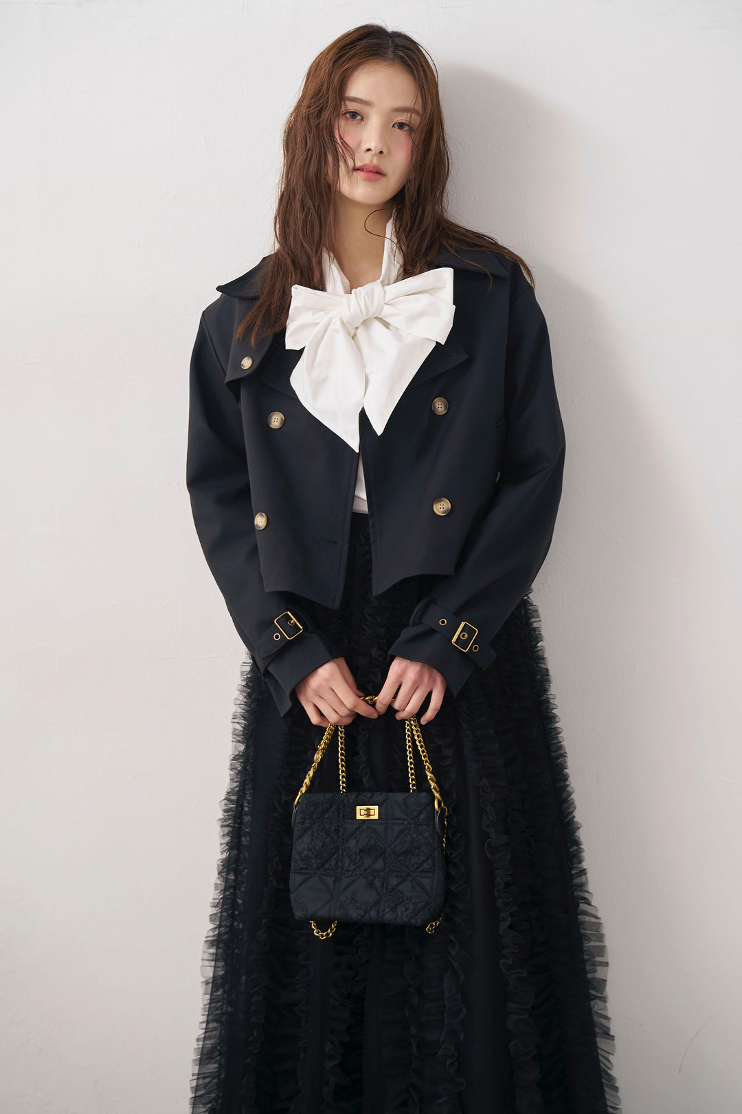 [予約]クラシカルショートトレンチ