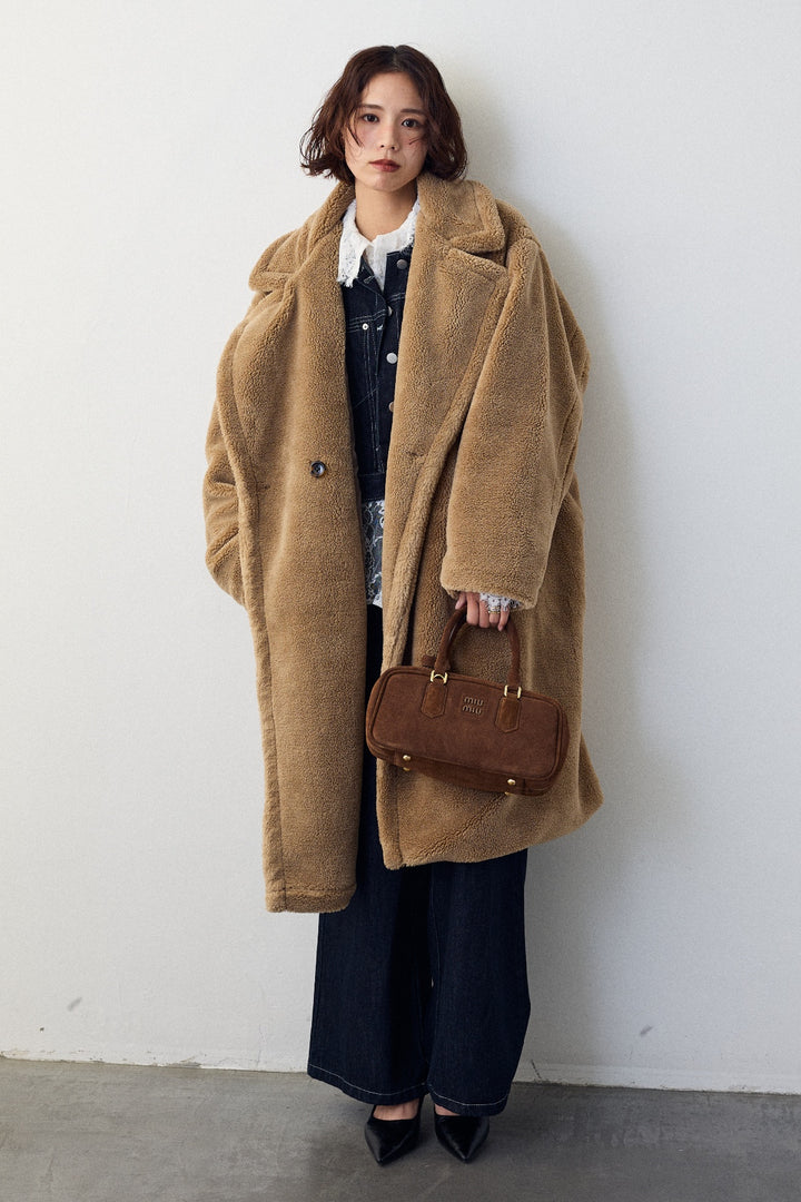 [予約]テディボアロングコート